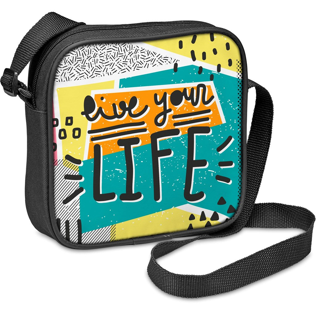 Pre-Printed Sample Hoppla Cruise Crossbody Bag | Custom Crossbody and Waist Bags | Custom Branded Promotional Bags | Giftwrap Shop