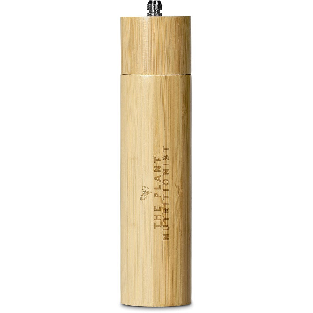 Okiyo Shioki Bamboo Salt or Pepper Mill-Kitchen Utensils-corporate gift ideas for employees-branded corporate gifts | corporate gifts south africa | Just Brand