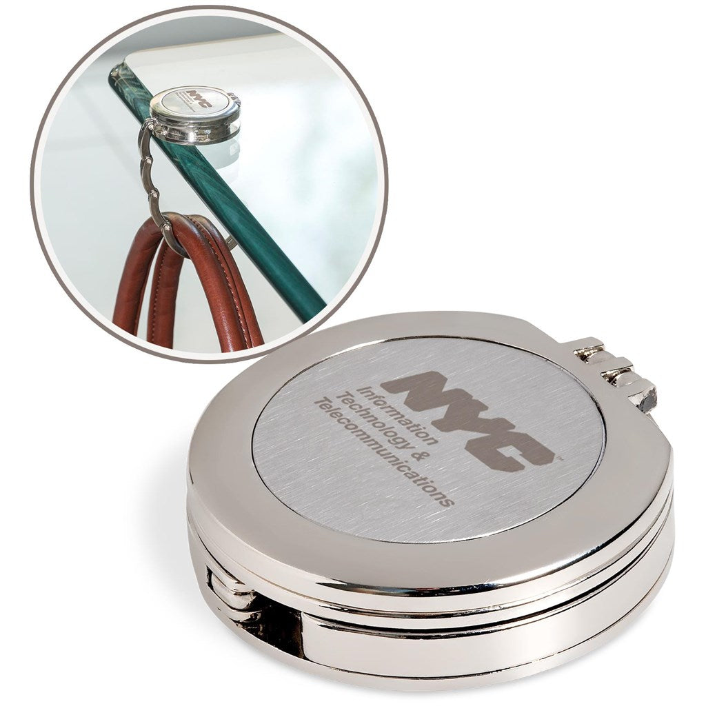 Custom-branded Deity Bag Holder & Mirror