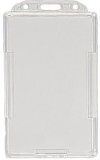 T12 Clear Portrait Double-Card Holder – Pack of 50
