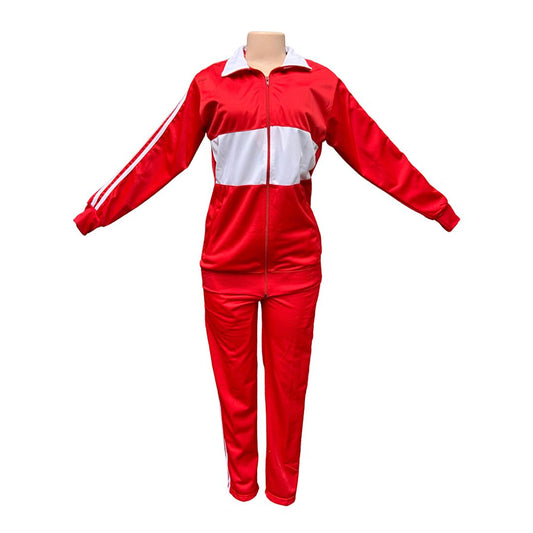 Grip Track Suite | Elite | White / Red