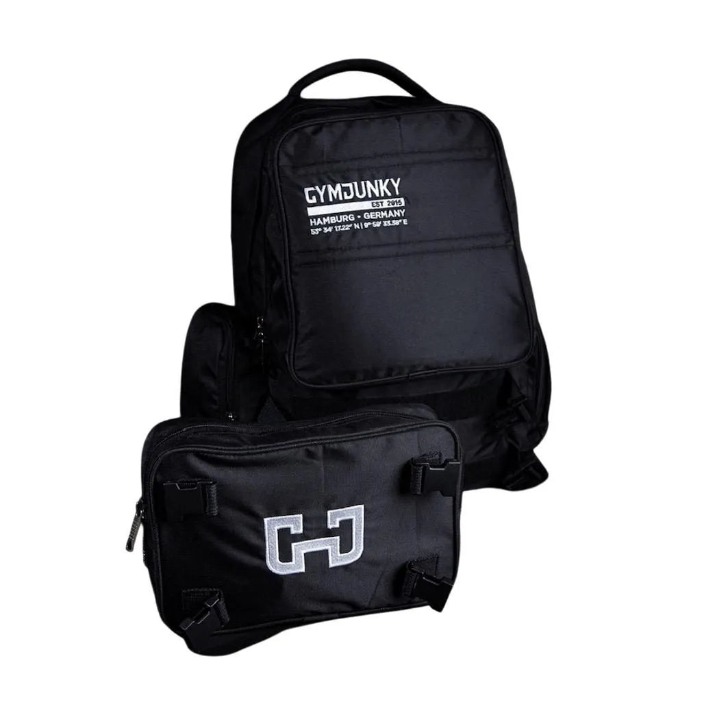 Gym Junky Backpack Bag | Black