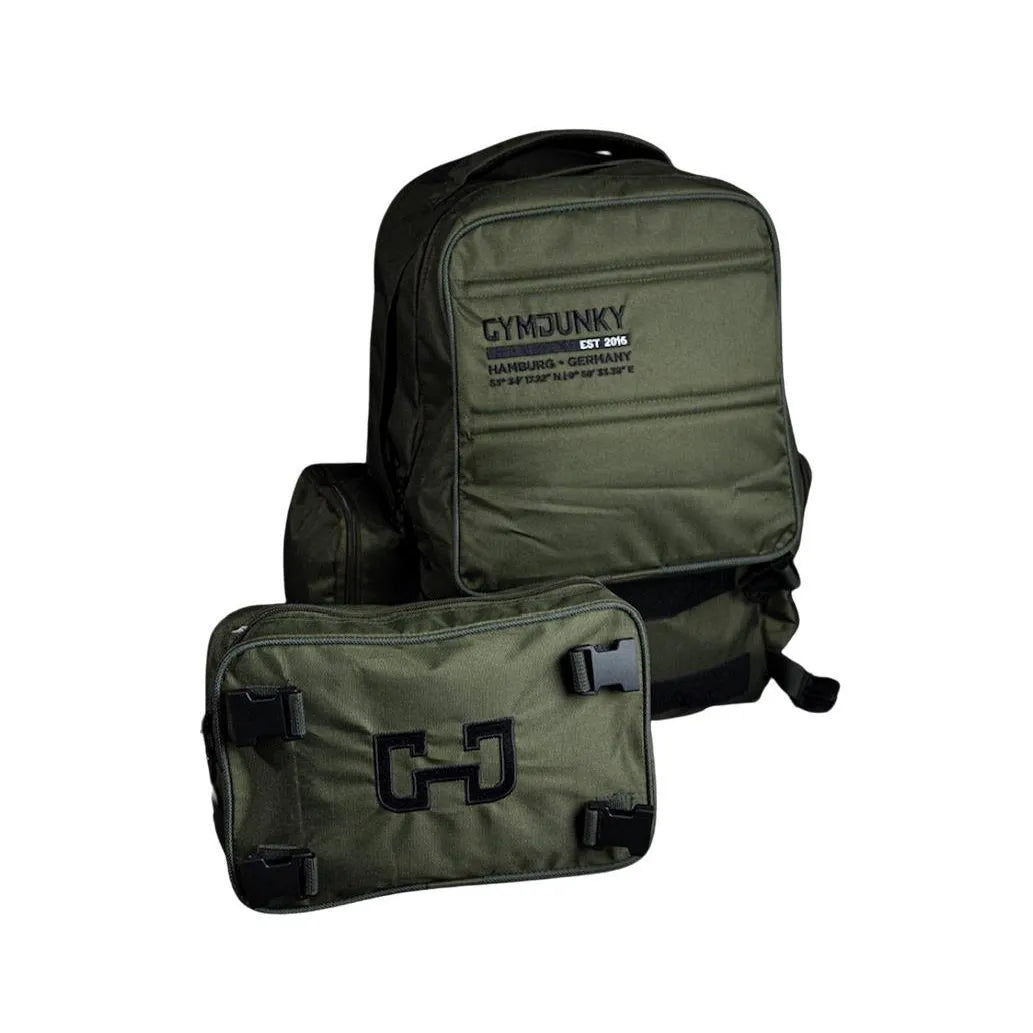 Gym Junky Backpack Bag | Army Green
