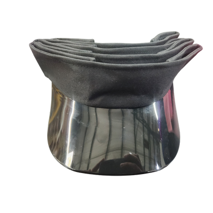 Multi-Layer Stackable Sun Visor Cap with Transparent Smoke Shield