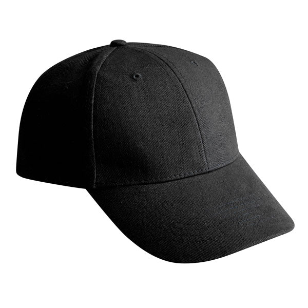 Polyester 6 Panel Cap-6 Panel Caps-Just Brand