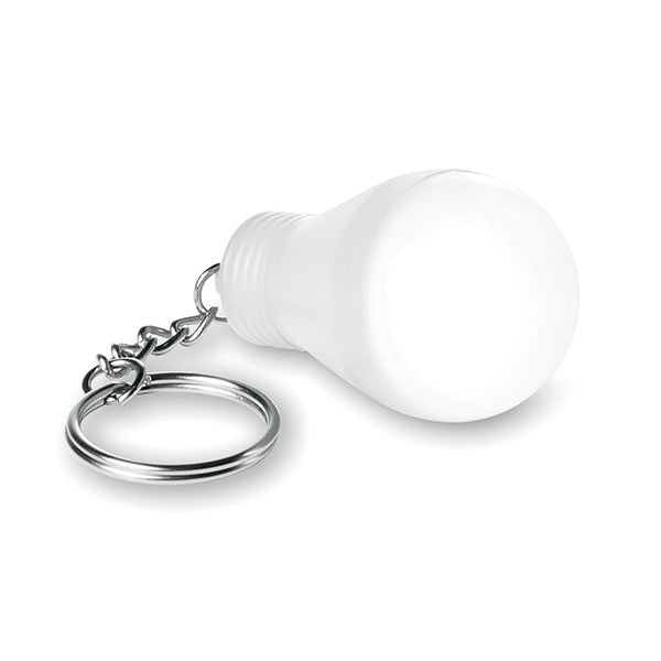 Light Bulb Keyring | Keyrings | Custom branded & personalised corporate gifts | Gift Wrap Shop