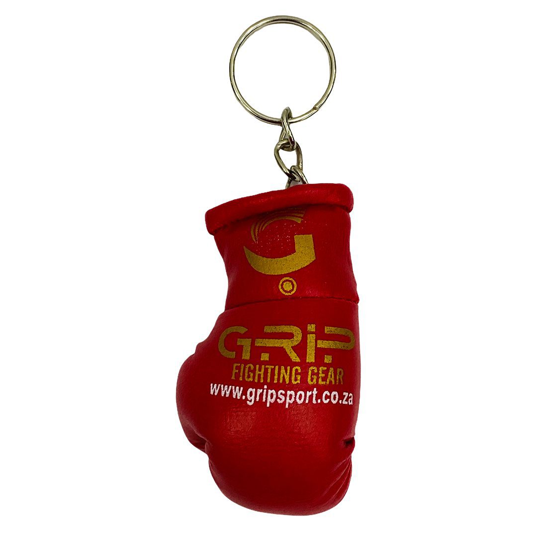 Grip Boxing Gloves Key Rings | Red