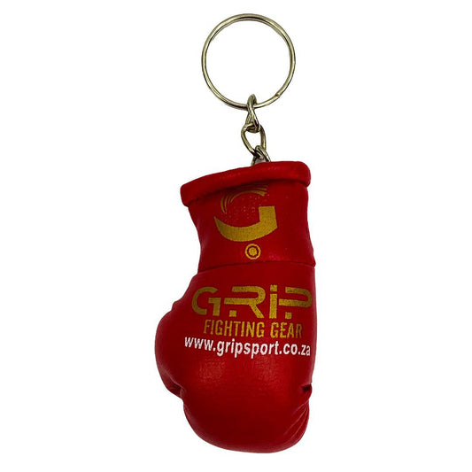Grip Boxing Gloves Key Rings | Red