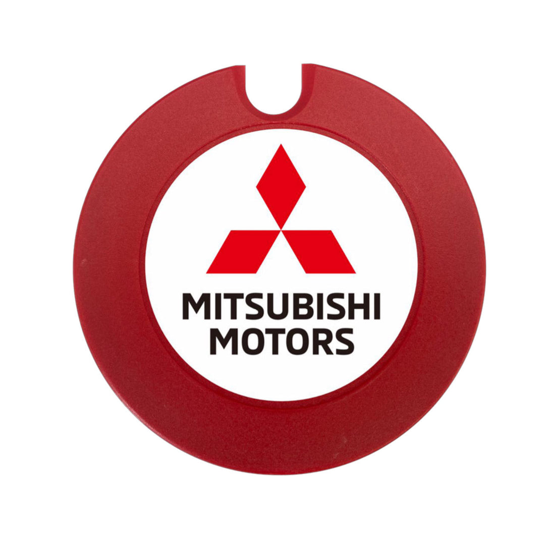 Red Plastic License Disk Holder | Bold & Durable