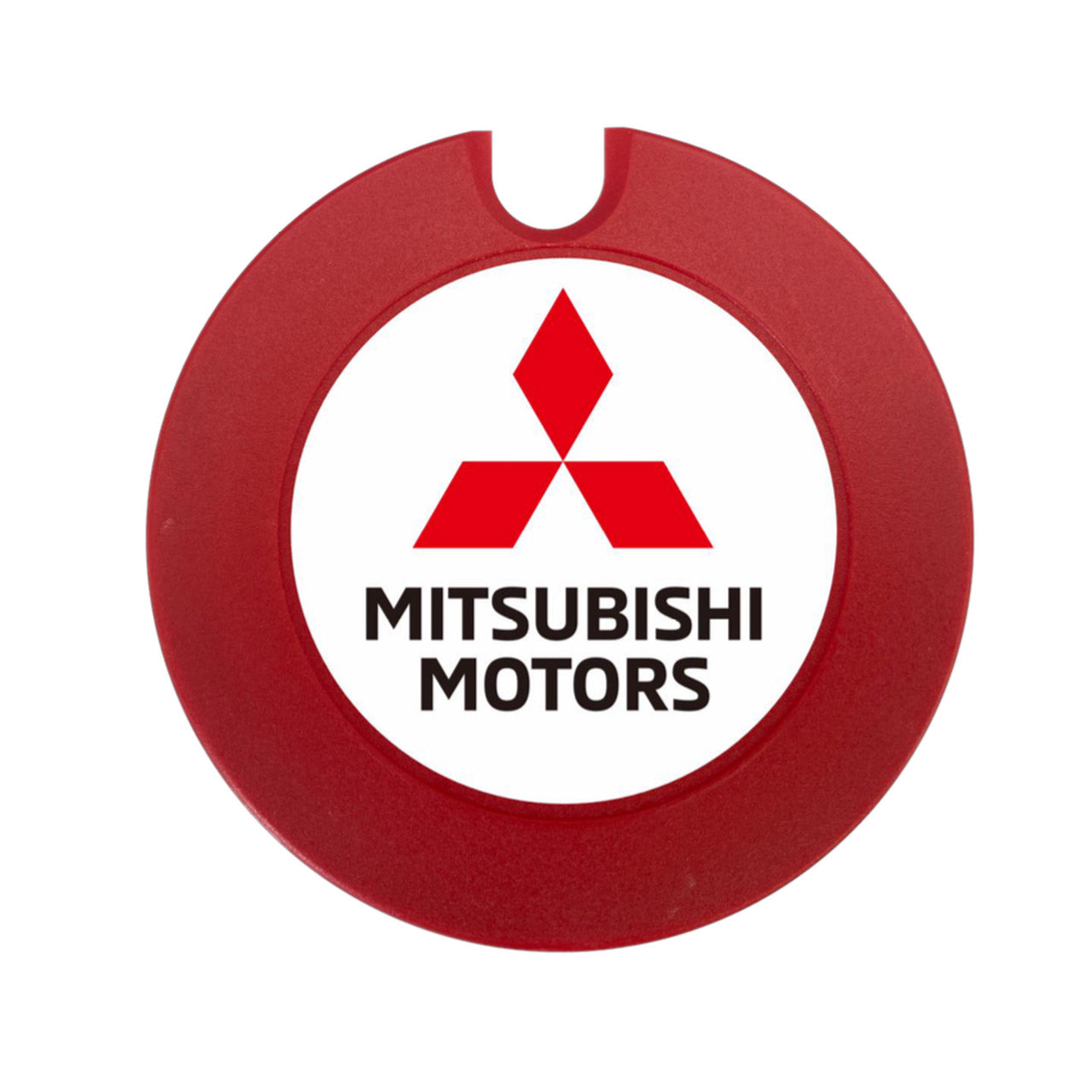 Red Plastic License Disk Holder | Bold & Durable