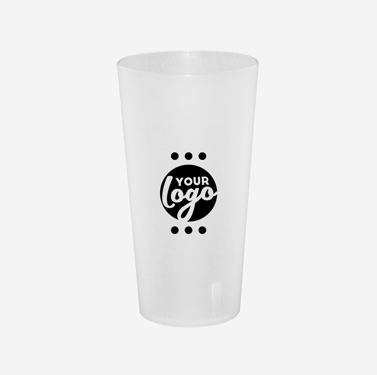 Matt Lite Tumbler 600ml – Frosted Clear – Lumoss