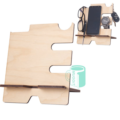 Bamboo Desk Organiser - product view 1