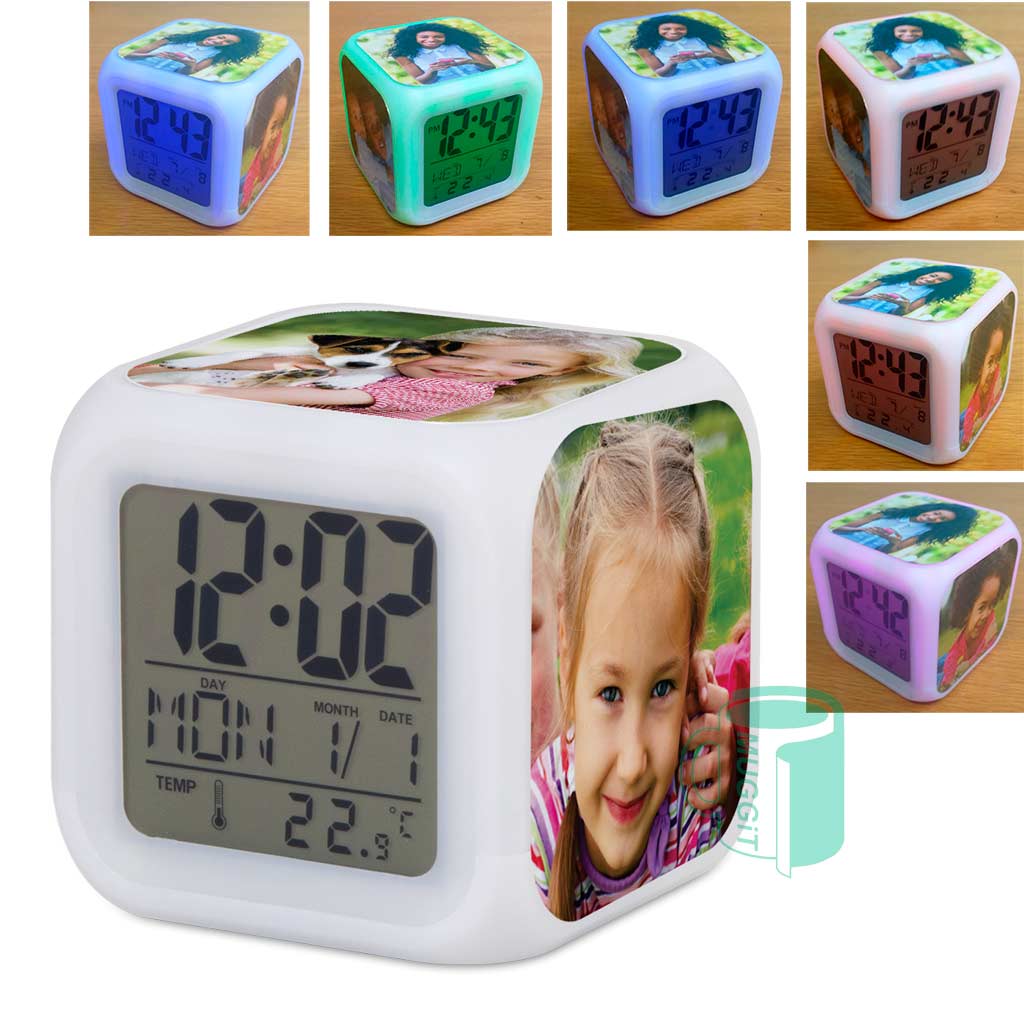 Clock Digital Cube - product view 2