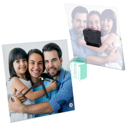Clock Glass Square - product view 2