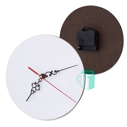 Round Sublimation Hardboard Clock 190mm - product view 1
