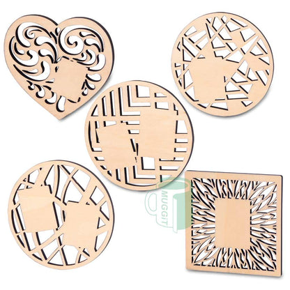 Bamboo Coasters - product view 1