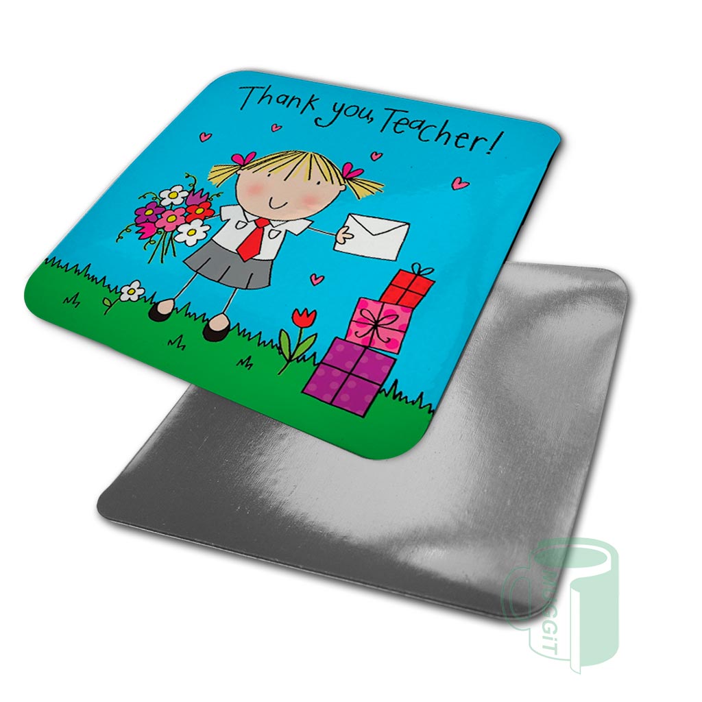 Fridge Magnet 10cm Square - product view 2