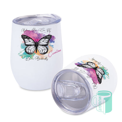 Wine & Gin Tumbler Stainless Steel 12oz - product view 2