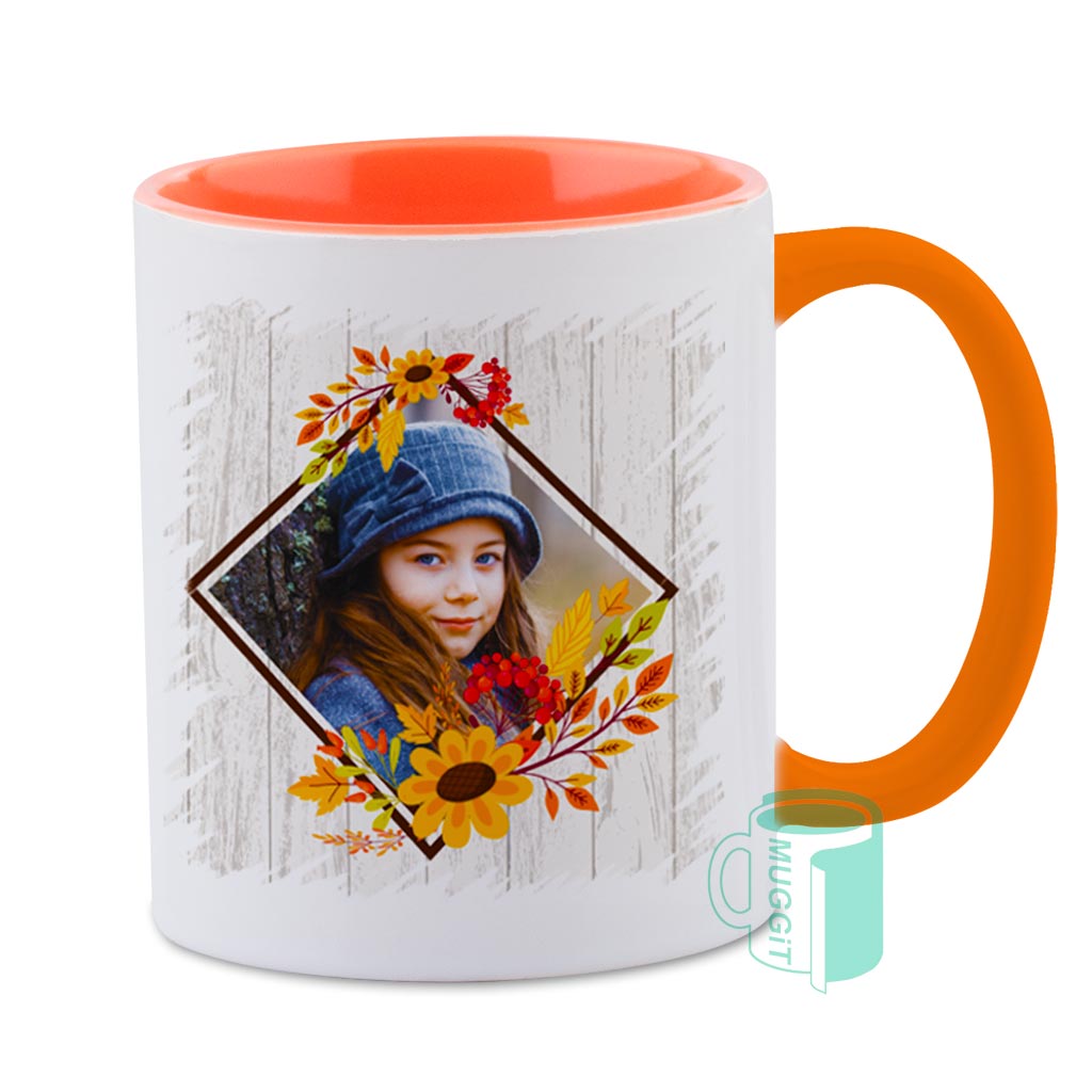 Two Tone Inner & Handle Mugs - product view 4