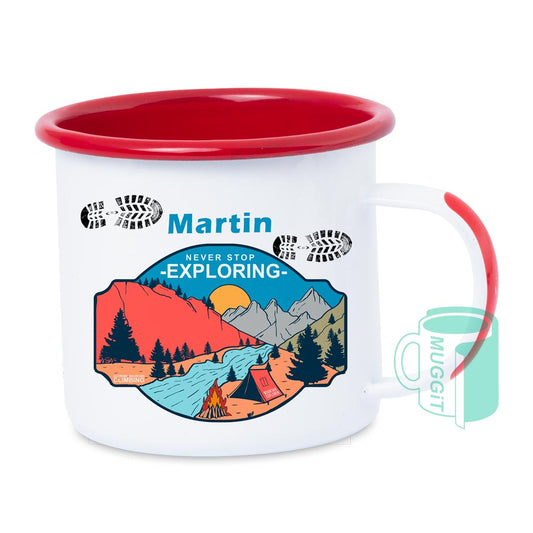 Enamel Mugs - product view 2