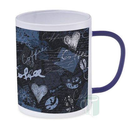 Frosted 13oz Glass Mugs - product view 3