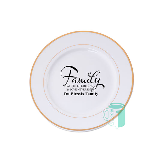 Plate Gold - product view 2