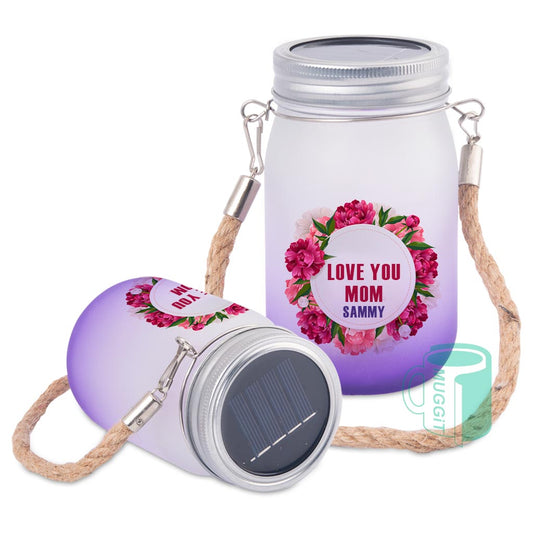 Solar Mason Jar LED - product view 2