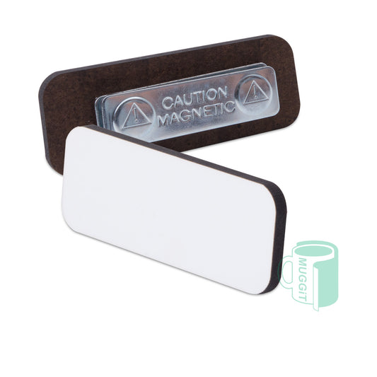 Sublimation Badge Hardboard Mag S - Pack of 5 - product view 1