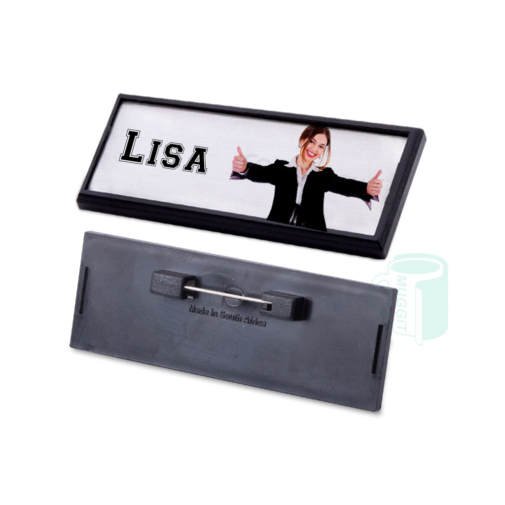 Sublimation Badge Pin - product view 5
