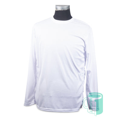 Polyester Honeycomb Long Sleeves T-shirts - product view 1