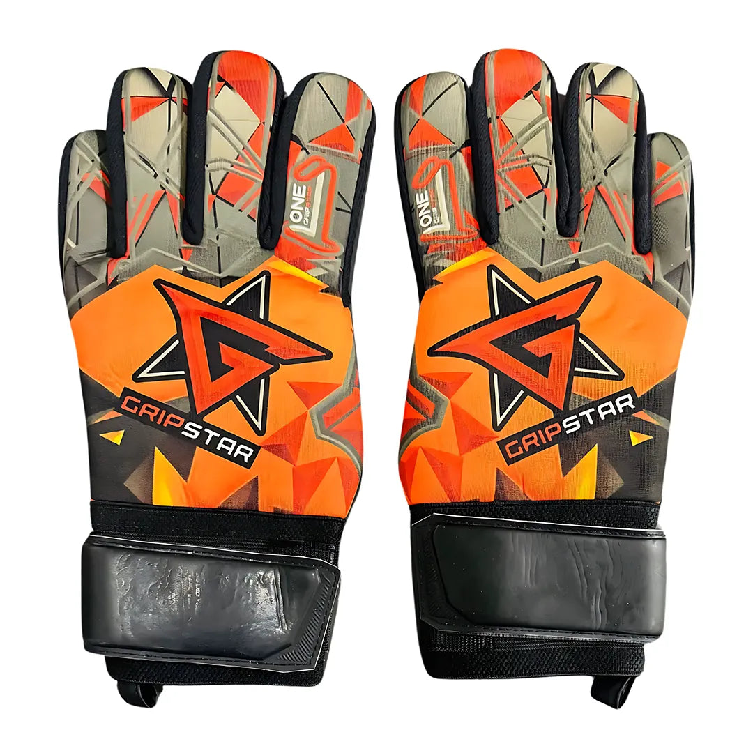 Grip Star Goal Keeper Gloves | Color Sublime | Orange