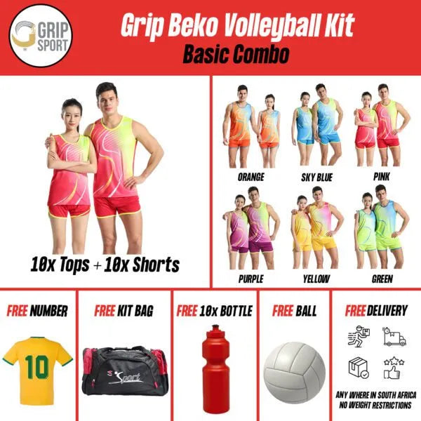 Grip Beko | Volleyball Kit | Green | Senior